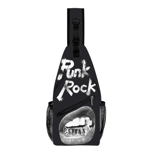 Punk Rock Lips Women's Chest Bag