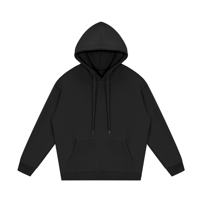 Streetwear Lucky Thirteen Men's Black Fleece Hoodie