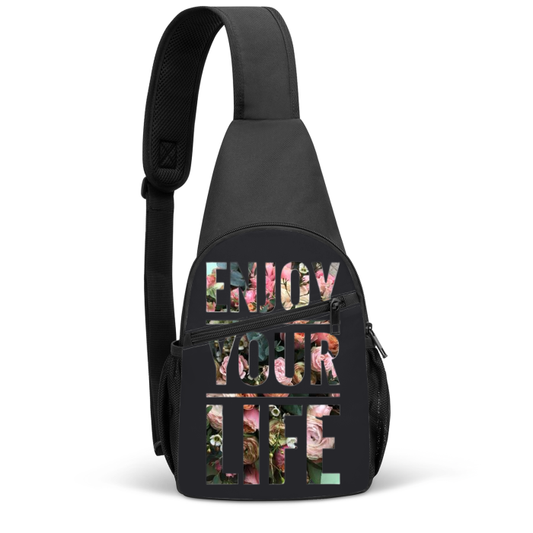 Women's Streetwear Graphic Chest Bag