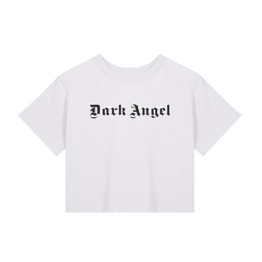 Women's Cotton Crop Top Dark Angel