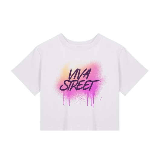 Women's Viva Street Boxy Cotton T-Shirt