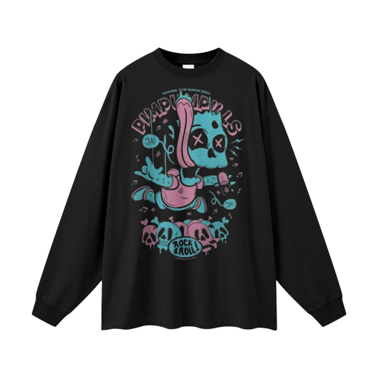 Streetwear Men's Bart Cotton Long Sleeve Tee