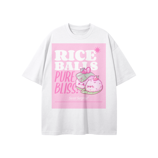 Women's Streetwear Japanese Food Inspired Oversized T-Shirt